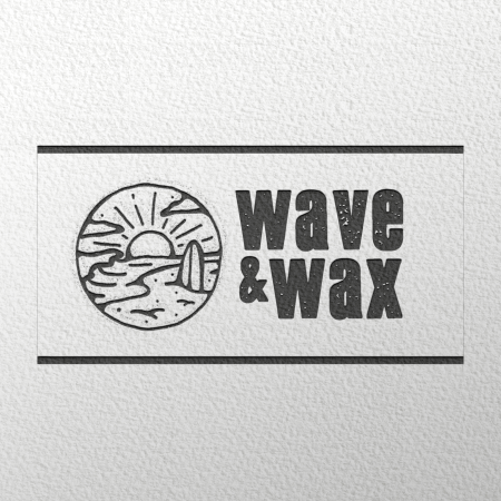 Logo pour une boutique de surf